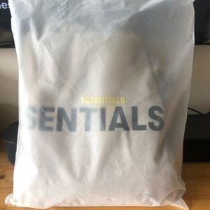 fear of god essentials moss hoodie